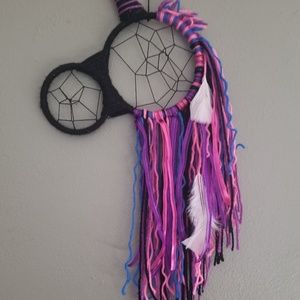 Unicorn dream catcher black